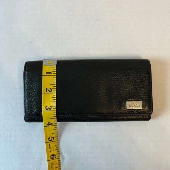 Gucci pebble leather, long wallet‎ - Picture 13 of 13